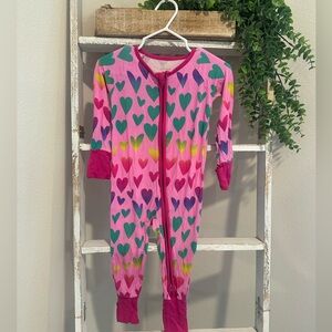 Little Sleepies Pajamas - hearts
